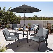Haversham 6 Piece Classic Patio Set Home Amp Garden George At Asda Garden Furniture Sets Patio Patio Set