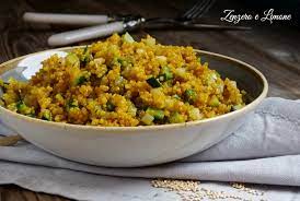 L'ho comprato subito e ci ho fatto una ricetta semplice ma. Quinoa Alla Curcuma E Zucchine Zenzero E Limone