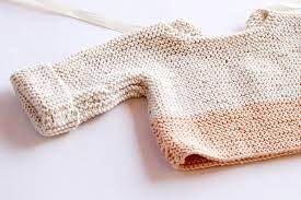 You can knit a sweater by following a very basic pattern. Baby Sweater Pattern Free Knitting Patterns Handy Little Me