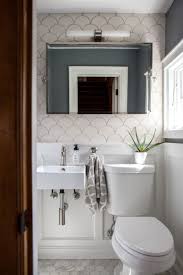 3 Small Bathroom Ideas Using Moroccan Fish Scales Fish Scale Tile Bathroom Fish Scale Tile Small Bathroom