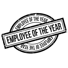 Employee of the year with free shipping. Employee Of The Year Rubber Stamp Stock Illustration Illustration Of Male Background 82646248