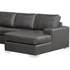 Save 5% with coupon *. Mitchell Modern Premium Top Grain Italian Leather Sectional Sofa Overstock 27617560