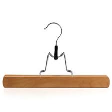 Browse clothing hangers & accessories at staples and shop by desired features or customer ratings. Wooden Trouser Clamp Hanger Clothes Storage The Hanger Store