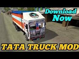 Tata Truck Mod For Bussid Tata V2 Indian Truck Mod In Bus Simulator Indonesia Youtube Truck Mods Bus Games Tata
