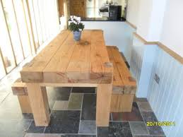 Consider these factors when choosing the chairs that will many dining room tables and chairs are sold together as a dining set. Oak Sleeper Beam Dining Table And Benches Solid Chunky Choice Of Size Save 100 Ebay Mesas De Comedor Mesas De Madera Mesa De Comedor