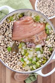 Black Eyed Peas With Ham Hocks Are Easy To Cook And Make A Great Hearty Meal We Serve This Black Eyed Peas Recipe O Pea Recipes Black Eyed Peas Recipe Recipes