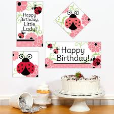 Well you're in luck, because here they come. Birthday Direct Lil Ladybug Diy Large Party Cutouts