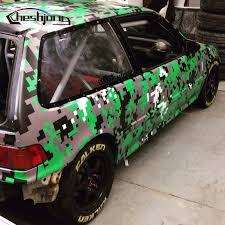 Wrap your own vehicle with vinal giant diy vehicle wrap! Buy Online Cheshjong Green Military Camo Large Pixels Camouflage Vinyl Car Wrap With Air Free For Scooter Motocycle Diy Decal Sticker Alitools