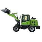 Backhoe Loader, Front Bucket Loader, Four-Wheel Drive Compact Type, 0.8-3  Ton Small Mini-Wheel Loader, Suitable for Farms, Construction, and ...