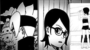 Boruto is an illustration of that creepy feeling inside. Boruto Chapter 13 Manga Review Boruto X Sarada In The Future Sexy Sarada Again Youtube