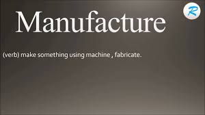 Names of professions and occupations are part of daily business conversations! How To Pronounce Manufacture Youtube