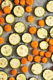 Add the olive oil and carrots to the pan and season with 1/2 teaspoon each salt and pepper. Our Herb Roasted Zucchini And Carrots Is The Perfect Low Calorie Side