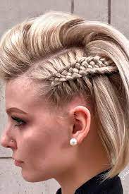 33 Amazing Prom Hairstyles For Short Hair 2021 Prom Hairstyles For Short Hair Short Hair Updo Braids For Short Hair