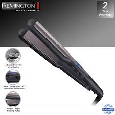 To unlock the temperature lock, simply . Remington S5525 Pro Straight Extra Wide Plates Advanced Ceramic Straightener Free Shipping Available