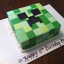 Minecraft Creeper Cake Recipe Minecraft Birthday Cake Easy Minecraft Cake Minecraft Cake Creeper
