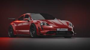 The company says the turbo s version will do the deeds in 2.7 and 10. Porsche Taycan Turbo S Wird Von Prior Design Aufgemotzt