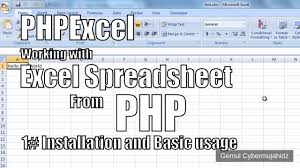 Phpexcel Working With Excel Spreadsheet In Php 1 How To Install And Test Php Excel