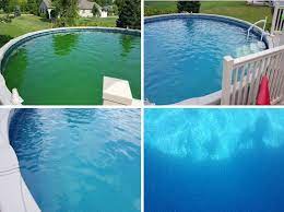 One of the easiest ways to handle winterizing an above ground pool is to drain it so that you can put it up for next summer. Above Ground Pool Is The Best Option When It Comes To Cost Material And Maintenance Check Out These Ultimate Guid Green Pool Water Pool Care In Ground Pools