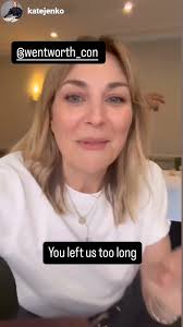 If this happens in the Green Room at #Wentworth Con... just wait until they  get