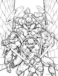 Whimsical line art vector illustration. Ninja Turtles Coloring Sheet Coloring Pages For Kids And For Adults Coloring Home