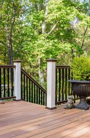 We did not find results for: This Beautiful Installation Features Horizon Fiberon Composite Decking In Ipe Brown Railing And White Posts Building A Deck Deck Diy Deck