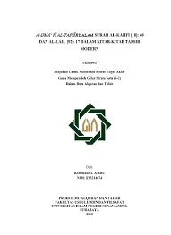 Apa makna membaca surat al ikhlas setara dengan membaca 1/3 al quran? Top Pdf Tafsir Surah Al Ikhlas 123dok Com