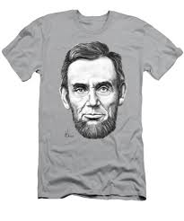 President Abe Lincoln T-Shirt by Murphy Elliott