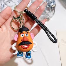 Cartoon Toy Story Keychain Three Eyes Mr. Potato Head Keyring, Boy Backpack  Hanging Accessories Girl Handbag Ornament | Shopee Philippines