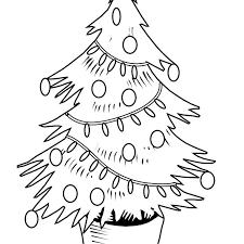Discover these free fun and simple christmas tree coloring pages, for children. Free Christmas Tree Coloring Pages For The Kids