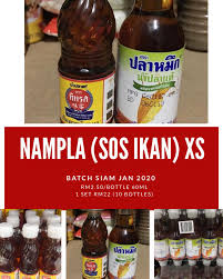 Barulah tambahkan sos tomato,sos cili,air limau dan juga sos ikan. Jendela Dapur Nampla Sos Ikan Xs 60ml Harga Tidak Facebook