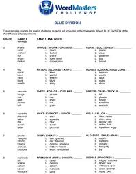 Sample Analogies Word Lists Wordmasters Challenge Word Analogies Analogy Analogies Activities