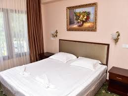 Pensiunea vine in intampinarea turistilor cu 13 camere duble si 1 apartament, toate amenajate la standarde inalte. Hotel Pensiunea Casa Cu Tei Resita