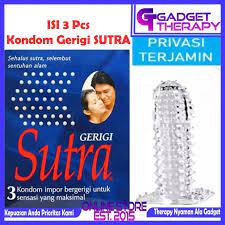 Padahal, kondom dengan fitur lain, bergerigi misalnya, justru memberikan sensasi lain. Harga Kondom Sutra Bergerigi Terbaik Kesehatan Seksual Kesehatan Juli 2021 Shopee Indonesia