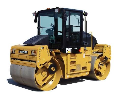 Caterpillar CD54 Smooth Drum Roller