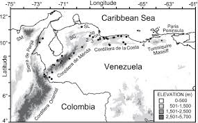 Colombia, officially the republic of colombia , is a sovereign state largely situated in the northwest of south america, with territories in central america. Map Of Venezuela And Neighboring Colombia Showing The Collection Download Scientific Diagram