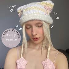 Night Sky Kitty Hat Pattern
