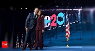 Kamala harris and douglas ernhoff got married on august 22, 2014, in santa barbara, california. Kamala Harris News Kamala Harris Has Been Fighting For Justice Every Day Will Be Great Vp Says Her Husband World News Times Of India
