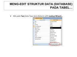 Salah satu tabel yang diperlukan pada tahap awal adalah transaksi. Aplikasi Database Microsoft Access Menggunakan Meeting Ppt Download