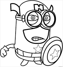 Happy birthday minions coloring pages. Angry Captain Minion Coloring Pages Cartoons Coloring Pages Coloring Pages For Kids And Adults