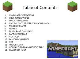 Some are intended for creative mode, . Minecraft Challenges H2o By Lessons For Middle School Tpt