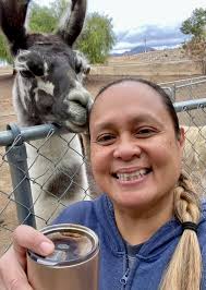 Nancy is drinking coffee in the morning 🌄😍