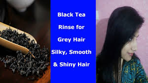 Do you know 8 people out of 10 will suffer from the hair problem? How To Turn Grey Hair To Black Naturally How To Cover Grey Hair At Home Using Black Tea Rinse Youtube