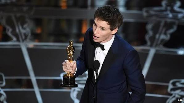 Eddie Redmayne wins Best Actor for The Theory of Everything