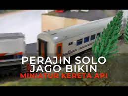 Bahan yang digunakan untuk buat kereta. Perajin Solo Jago Bikin Miniatur Kereta Api Youtube