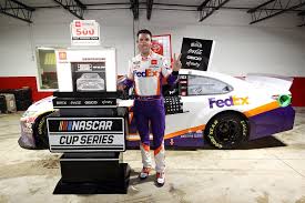 When you have little fuel left, have tires worn or blown, or if you have taken damage, you should make a pit stop by turning hard left onto the apron coming out. Denny Hamlin Wins Rain Shortened Toyota 500 Amid Elliott Busch Clash The Checkered Flag