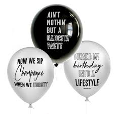 Hip Hop Collection Badass Balloon Party Pack Badass Balloon Co