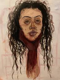 Our next "Featured Artist" is the fabulous Deana Gore. My name is Deana Gore  and I'm a self-taught artist working primarily in acrylics. My earliest  inspirations were horror novels, rock music and