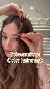 I keep trying these masks #colormask #hairtok #hairmask #colorfreshmask  @Schwarzkopf Professional #brunette