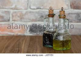 Download Clear Glass Bottle Of Olive Oil With Handle And Cork Stock Photo Alamy PSD Mockup Templates