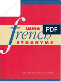 Maybe you would like to learn more about one of these? Using French Synonyms Pdf Verb Vocabulary